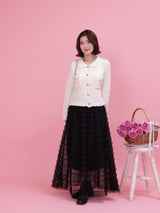 Dot Tulle Skirt