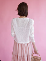 【再販】Eyelet Summer Cardigan