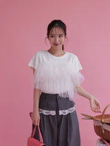 Bloom Tulle Tee