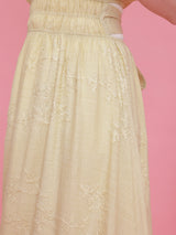 Embroidery Flower Dress