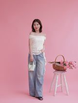 Lace Frill Tops