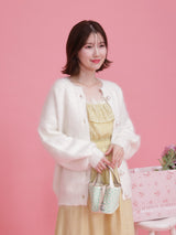 Perle Mohair Cardigan