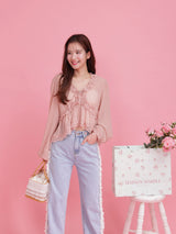 Sheer Lacy Blouse