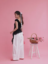 Frill Wide Pants