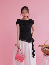 Lace Frill Tops