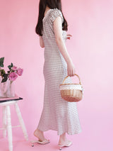 Mermaid Check Dress