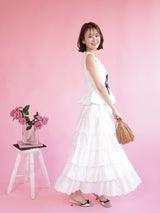 Layered Cotton Skirt