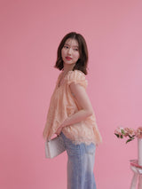 Layered Lace Blouse