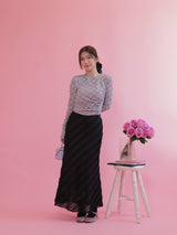 Marshmallow Check Tops