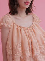 Layered Lace Blouse