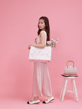 Rosy Satin Dress