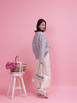 Feather Pencil Skirt