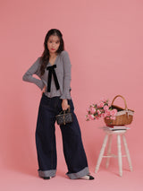 Ribbon Flair Knit