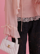 Sheer Blouse Set