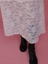 Open Back Lace Dress