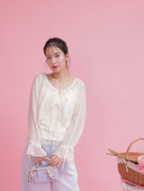 Sheer Blouse Set