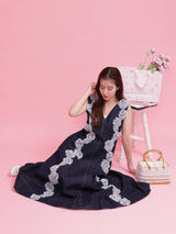 【再販】Fleur Denim Dress