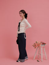 Ribbon Flair Knit
