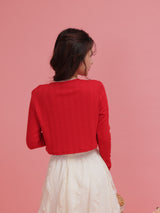 Rose Cherry Knit Set