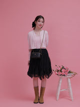 Rose Cherry Knit Set