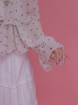 Dot Layered Blouse