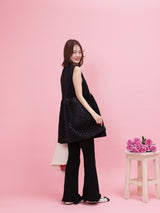 Basic Frill Knit Pants