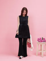 Basic Frill Knit Pants