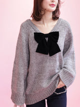 【再販】Big Ribbon Knit