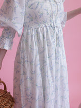 Floral Puff Dress