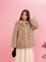 【PRE ORDER】Rose Point Fur Coat