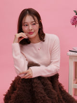 Rose Pastel Knit