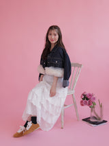 【再販】Tulle Denim Jacket