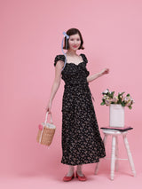 Black Rita Dress - MAISON MARBLE