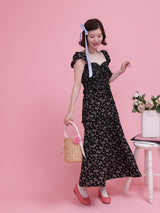 Black Rita Dress - MAISON MARBLE