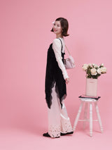 Flower Patch Satin Pants - MAISON MARBLE