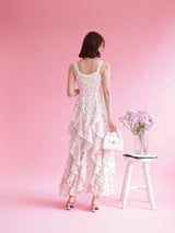 Mini Rose Frill Dress