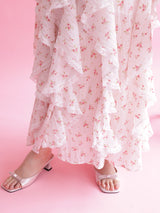 Mini Rose Frill Dress