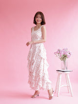 Mini Rose Frill Dress