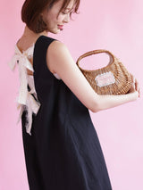 Balloon Ribbon Dress - MAISON MARBLE