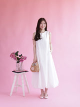 Balloon Ribbon Dress - MAISON MARBLE