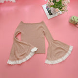 Bell Sleeves Knit - MAISON MARBLE