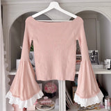 Bell Sleeves Knit - MAISON MARBLE