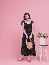 Black Rita Dress - MAISON MARBLE