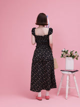 Black Rita Dress - MAISON MARBLE