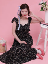 Black Rita Dress - MAISON MARBLE