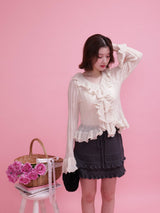 Cable Knit Skirt - MAISON MARBLE