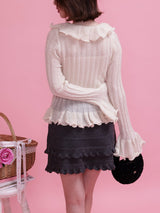 Cable Knit Skirt - MAISON MARBLE