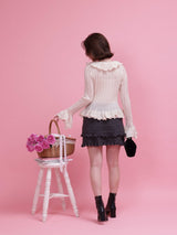 Cable Knit Skirt - MAISON MARBLE