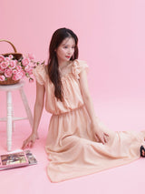 Candy Chiffon Dress - MAISON MARBLE