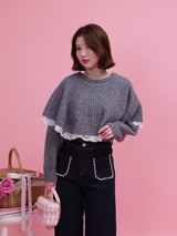 Cape Set Knit - MAISON MARBLE